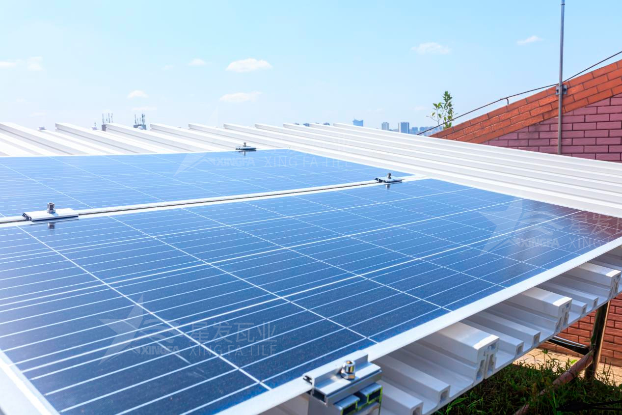 長知識了！廠房屋頂安裝光伏瓦的一大好處原來是它