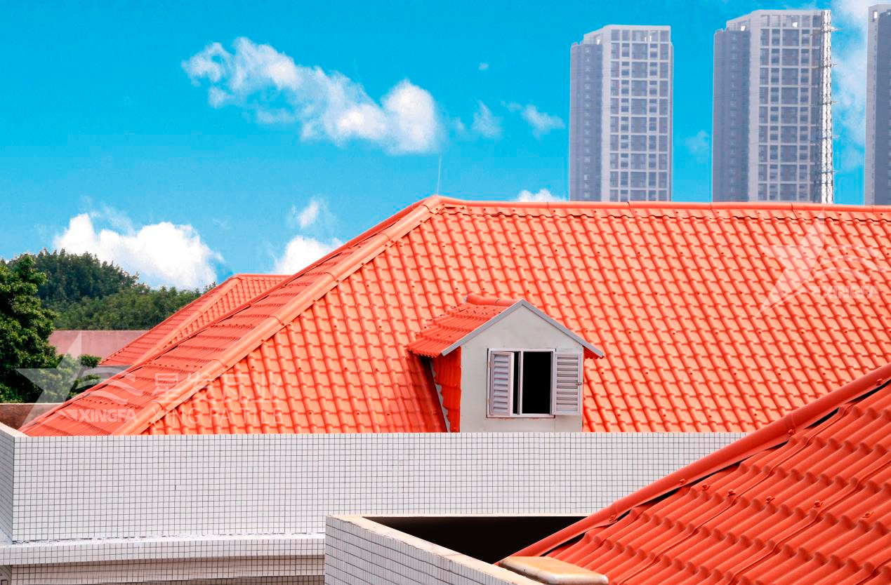 屋面建材首選--合成樹脂瓦，都用在哪里了？