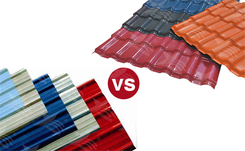 樹脂瓦與PVC瓦的對比，如何選擇適合你的屋頂材料？